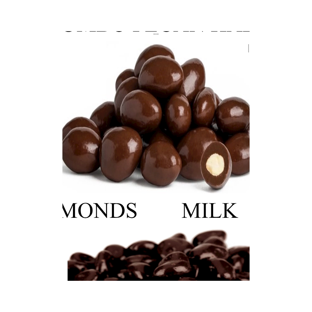 TerraFinna Milk Chocolate Almonds 7oz