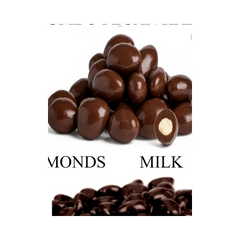 TerraFinna Milk Chocolate Almonds 7oz