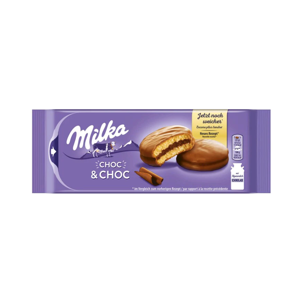 MILKA COOKIES CHOCO CHOC 12PK