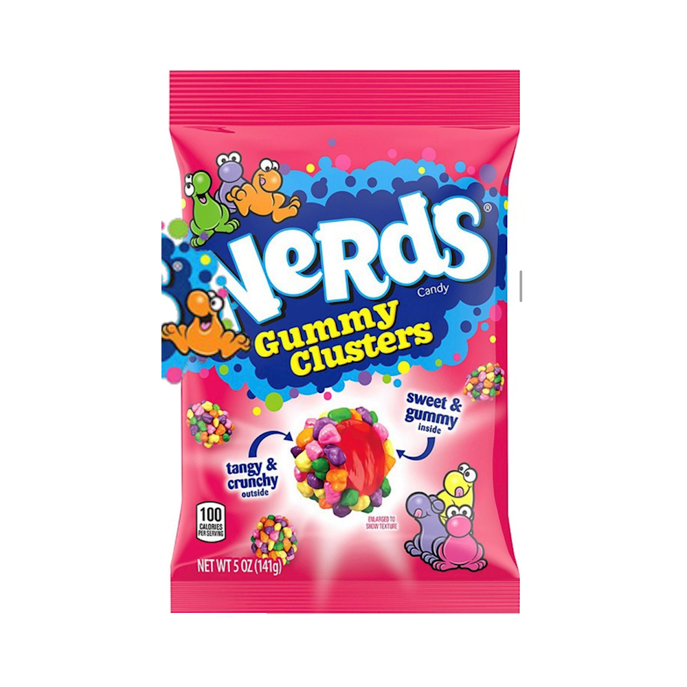 Nerds 5oz 12pk GUMMY CLUSTERS