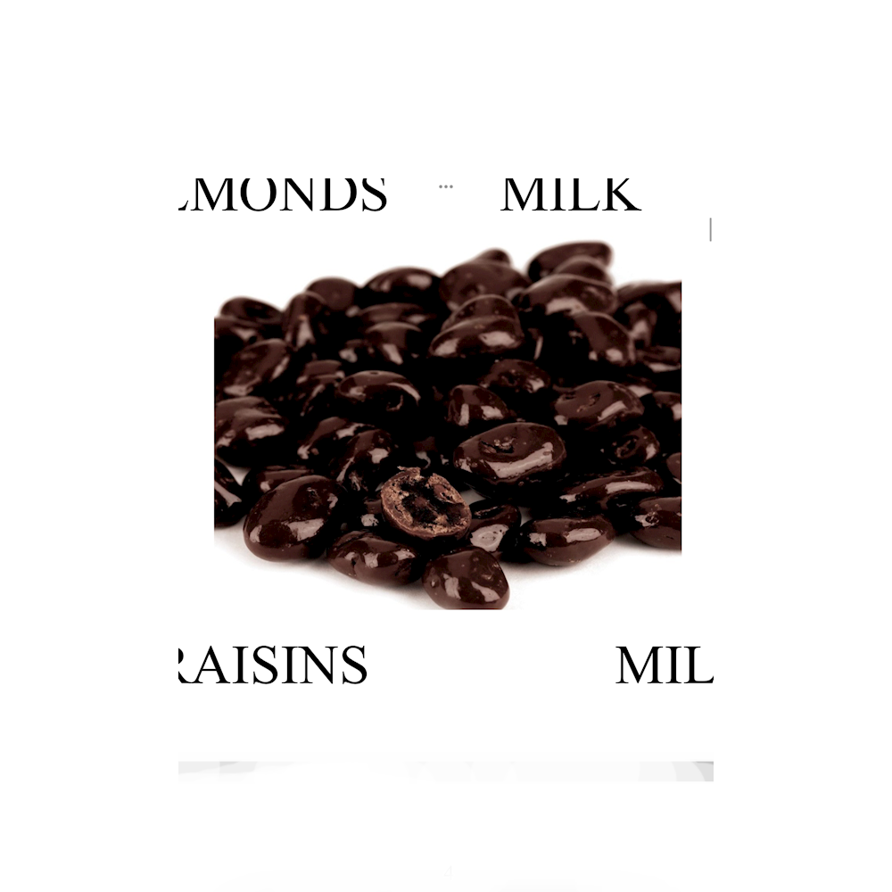 TerraFinna Milk Chocolate Raisins 9oz