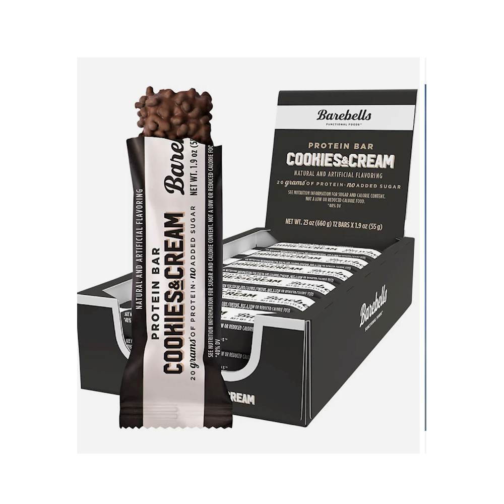 Barbell Bar 12/1.94oz Cookies & Cream
