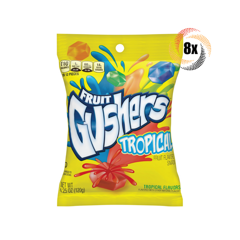 Gushers Super Sour Berry 4.25oz 8pk TROPICAL