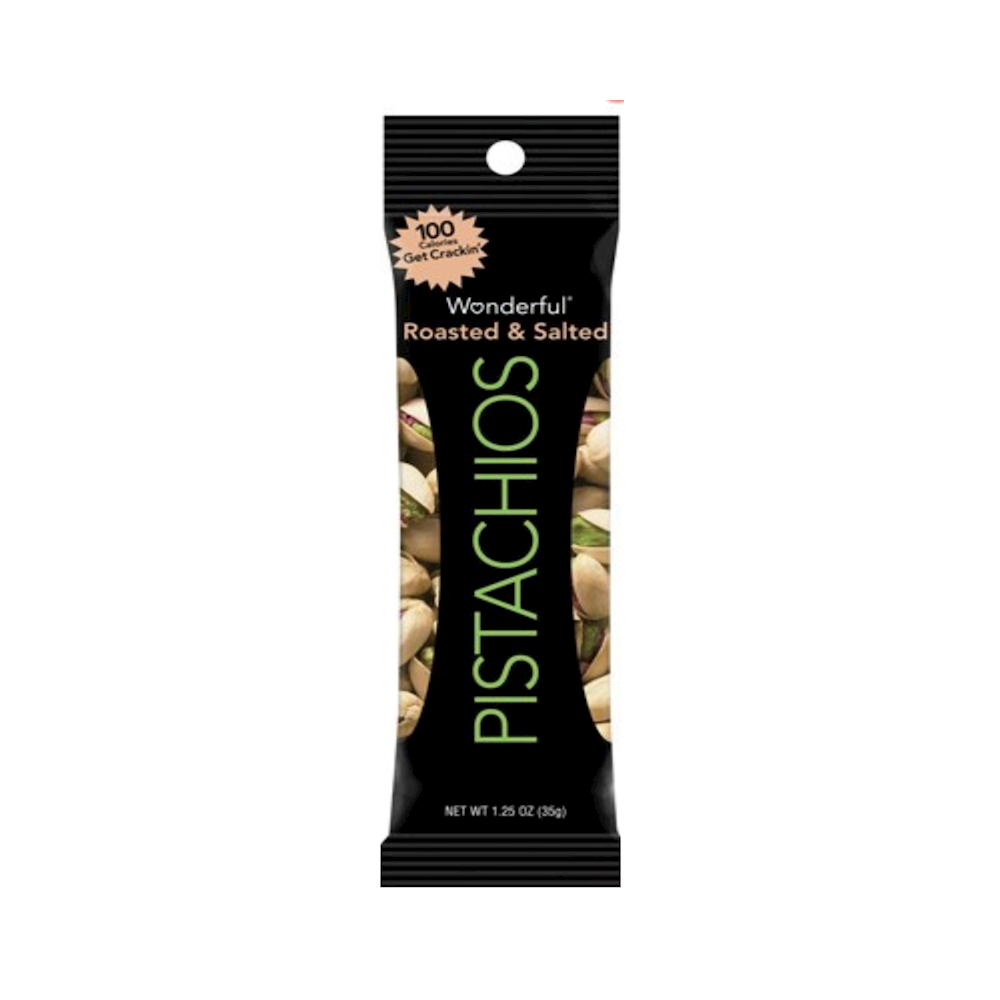 Wonderful Pistachio 1.25oz 12pk ROASTED SALTED