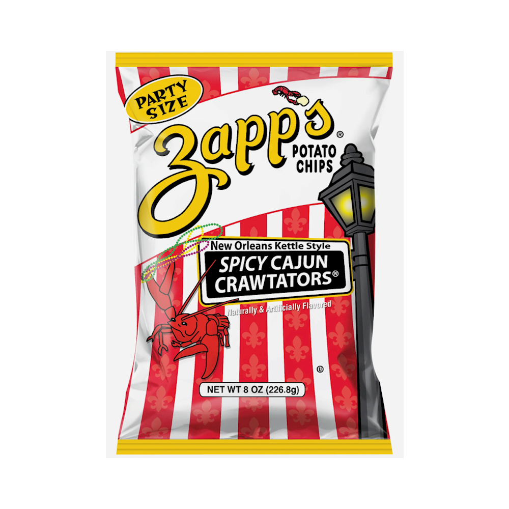 Zapps Chips 5oz 12pk CAJUN