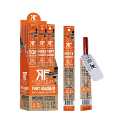 RJ BEEF STICK 24PK FIERY HABANERO