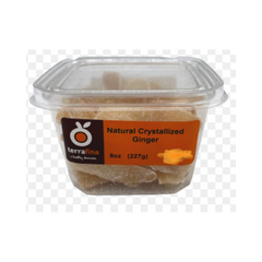 TerraFina Natural Crystallized Ginger 8 oz