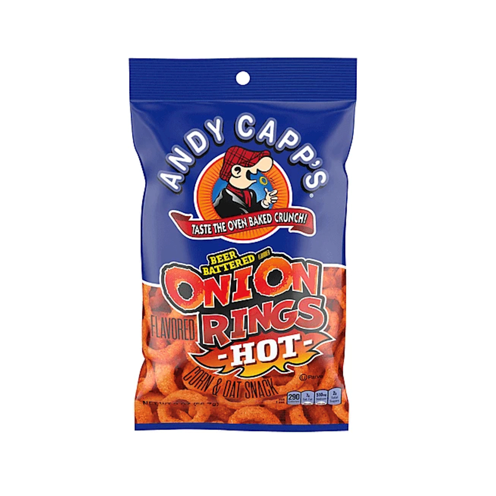 Andy Capp 3oz 12pk HOT ONION RINGS