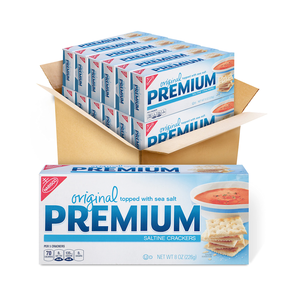 NABISCO PREMUIM CRACKERS 12PK BIG