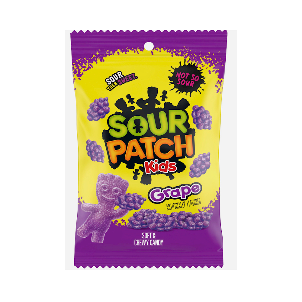 SOUR PATCH 12PK GRAPE 8OZ
