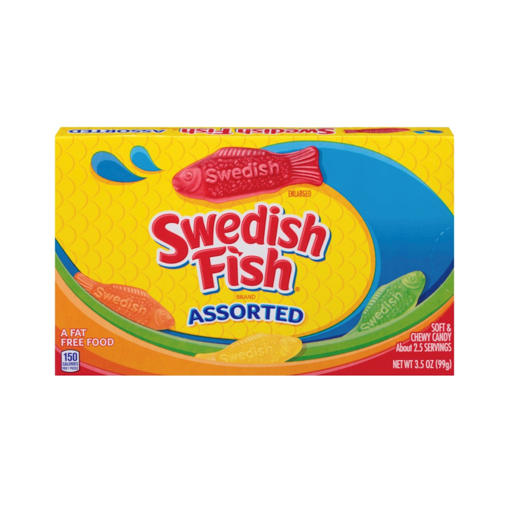 Theatre Box Candy 12pk SWEDISH FISH OIGINAL