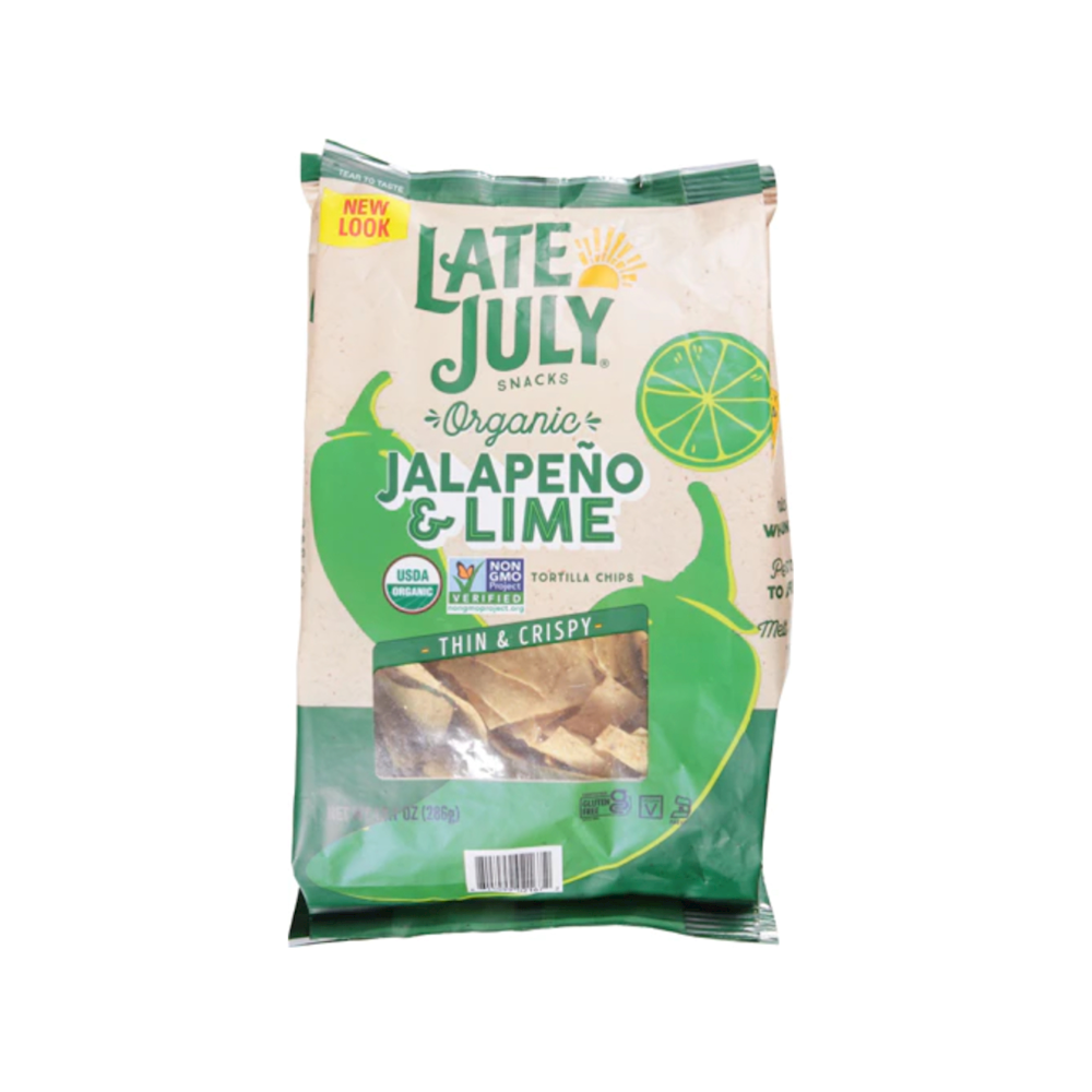 Late July Tortilla 10oz 9pk JALAPENO LIME