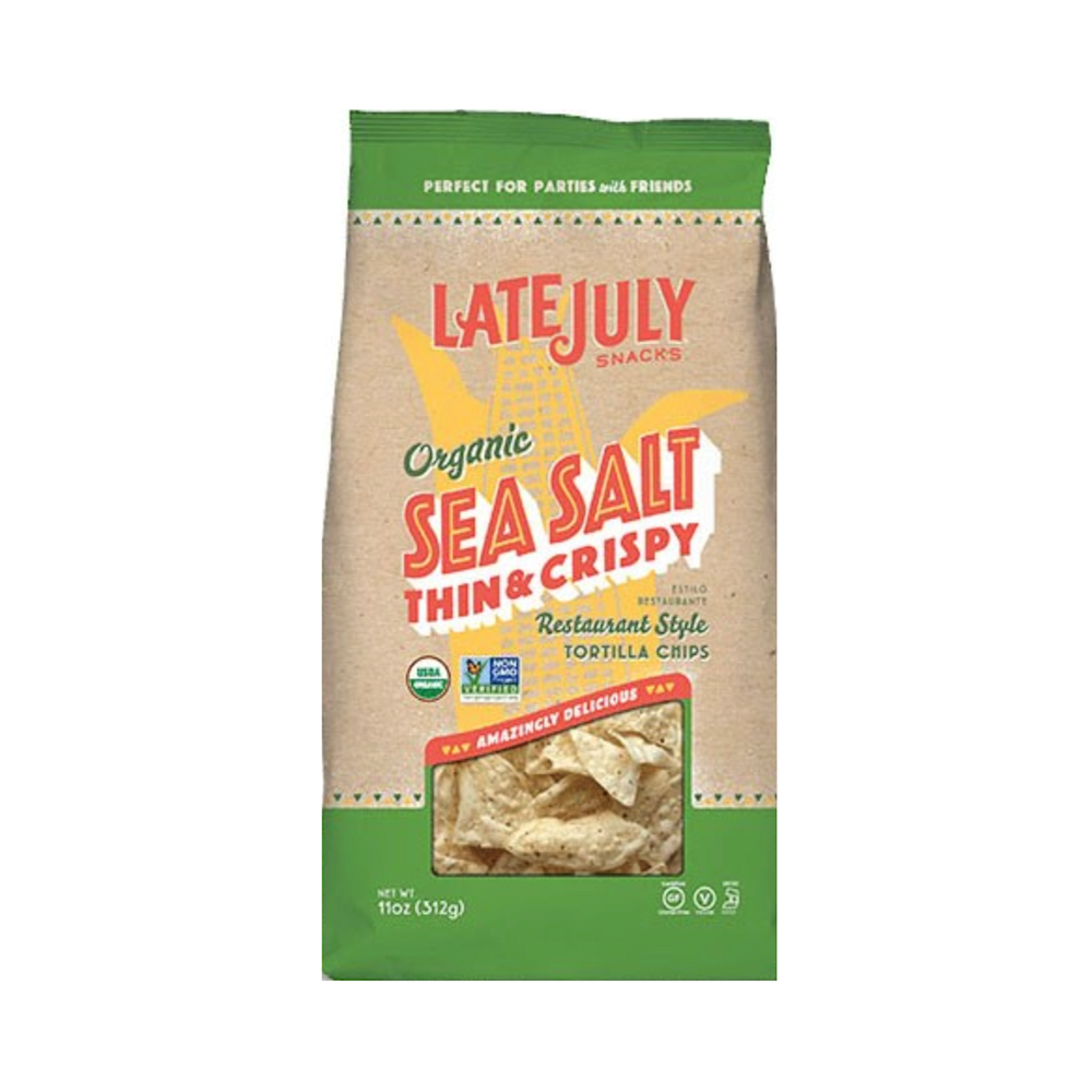 Late July Tortilla 10oz 9pk SEA SALT