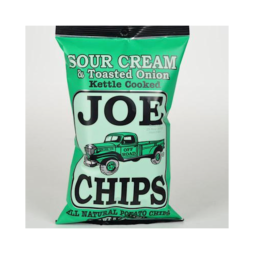 JOES CHIPS 2OZ 28CT SOUR CREAM ONION
