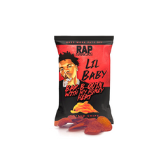 Rap Snacks 24pk ALL IN HOT (LILBABY)(BLUE/RED)