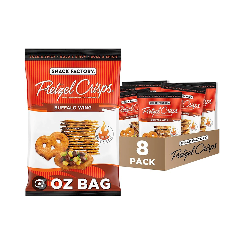 SNACK FACTORY 3OZ 8PK BUFFALO WING