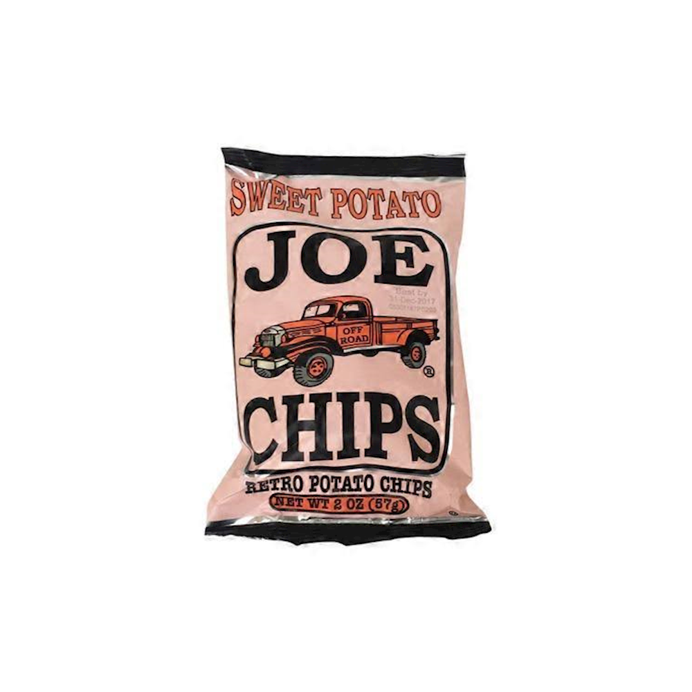 JOES CHIPS 2OZ 28CT SWEET POTATO