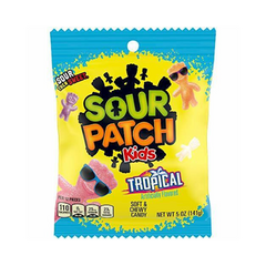 Sour Patch Peg Bag 12pk TROPICAL
