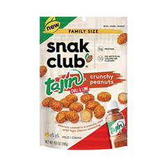 SNACK CLUB TAJIN CRUNCHY PEANUTS 12PK