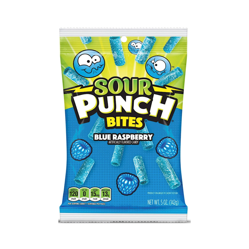 SOUR PUNCH 12PK BLUE RASPBERRY