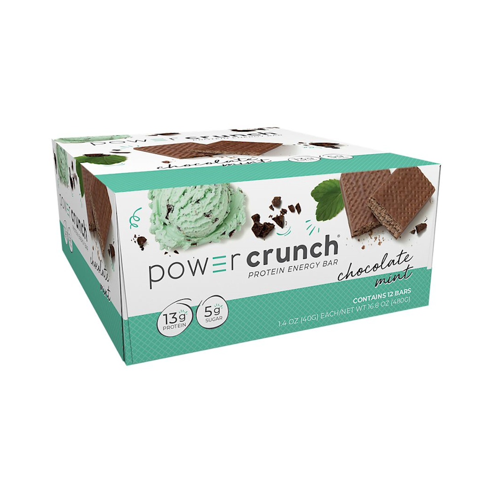 PowerCrunch Bar 12pk CHOCOLATE MINT