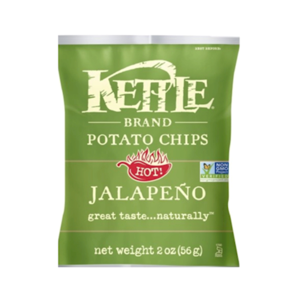 Kettle Brand Chips 2oz 6pk SALT&PEPPER