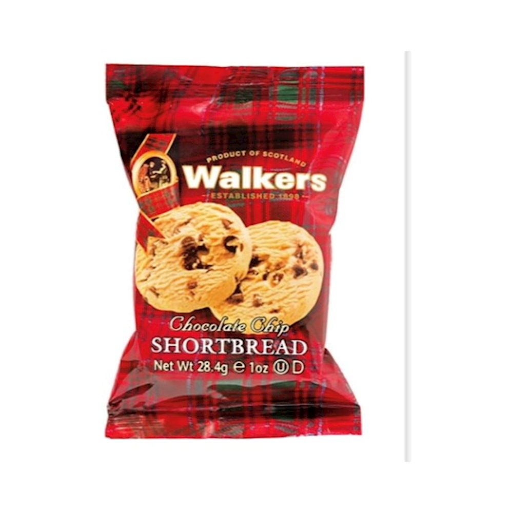 Walkers Small Chocolate-Chip 24pk