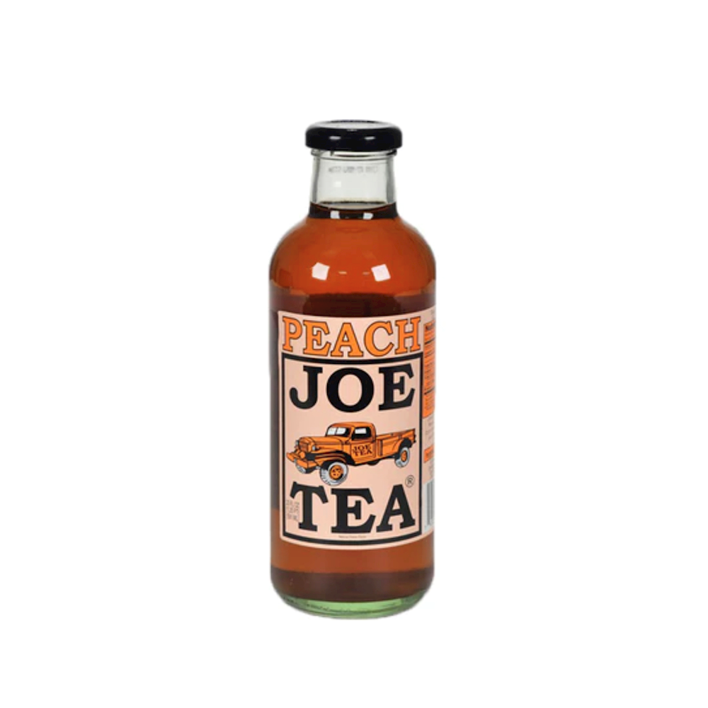 Joes Tea GLASS 12pk PEACH