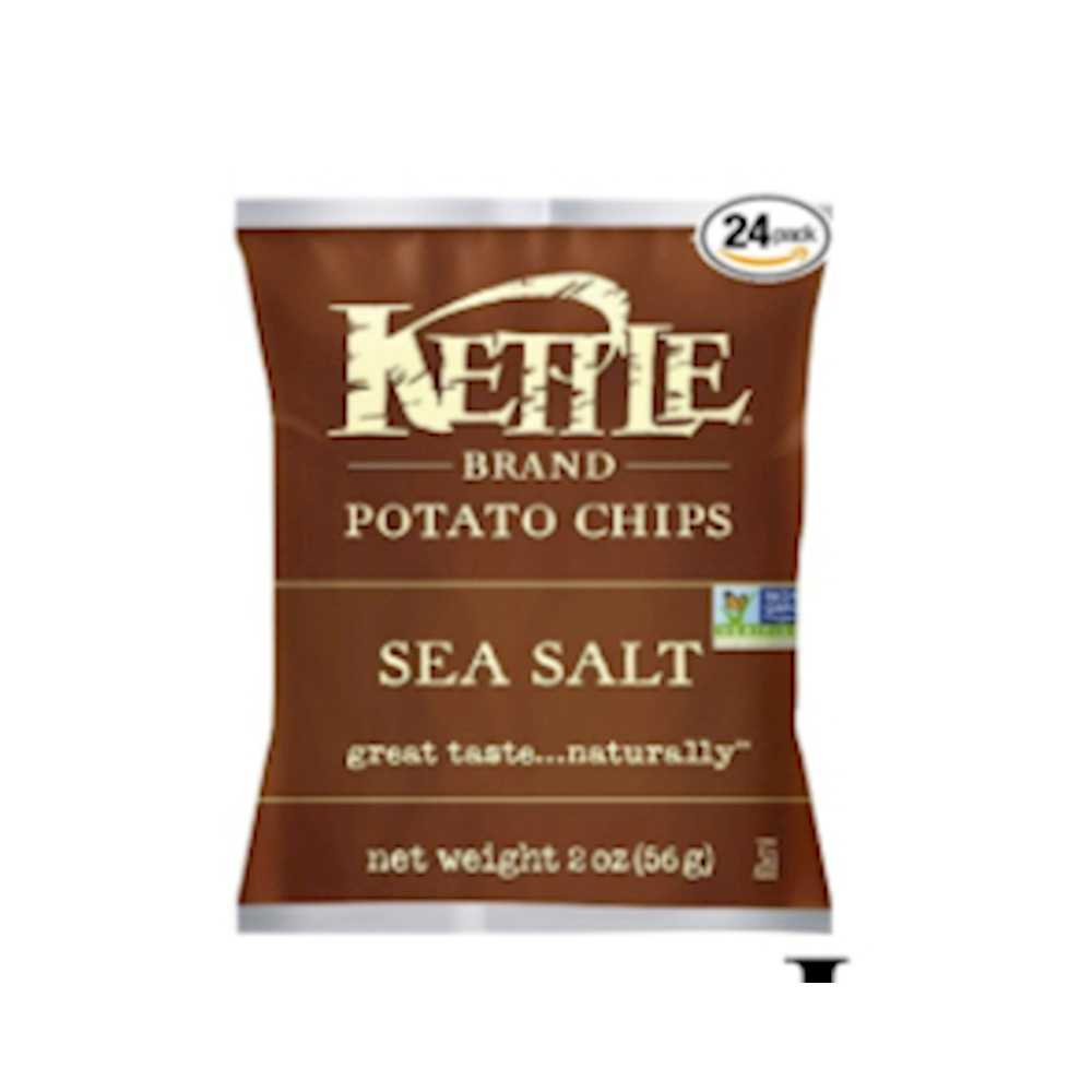 Kettle Brand Chips 2oz 6pk SEA SALT