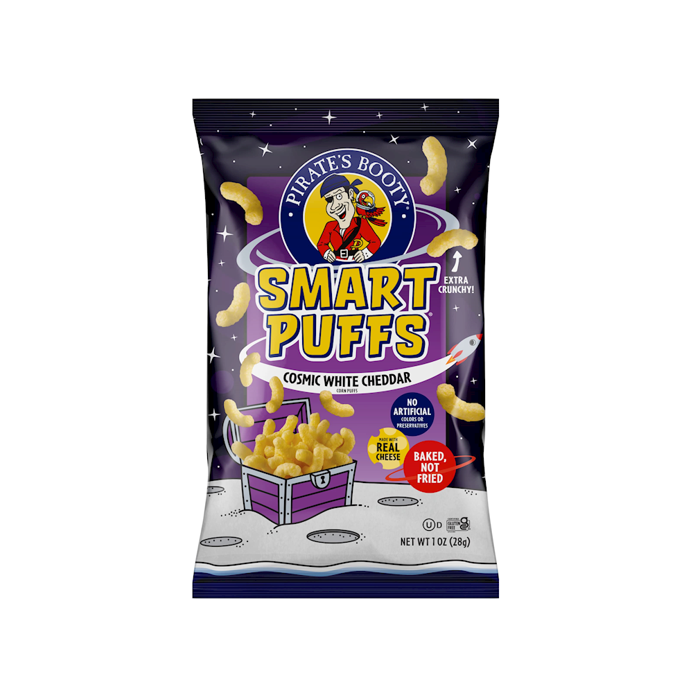 PIRATE BOOTY LARGE 12PK SMART PUFFS