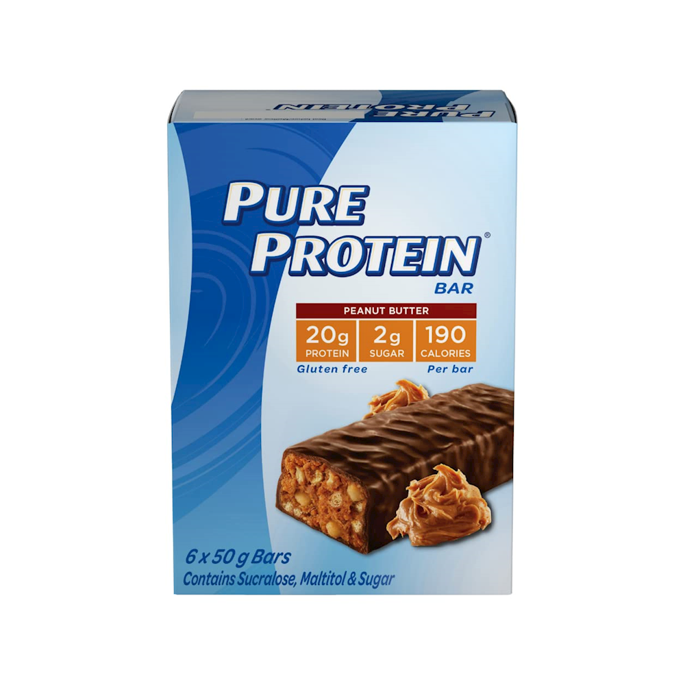 Pure Protein Bar 6pk PEANUTE BUTTER