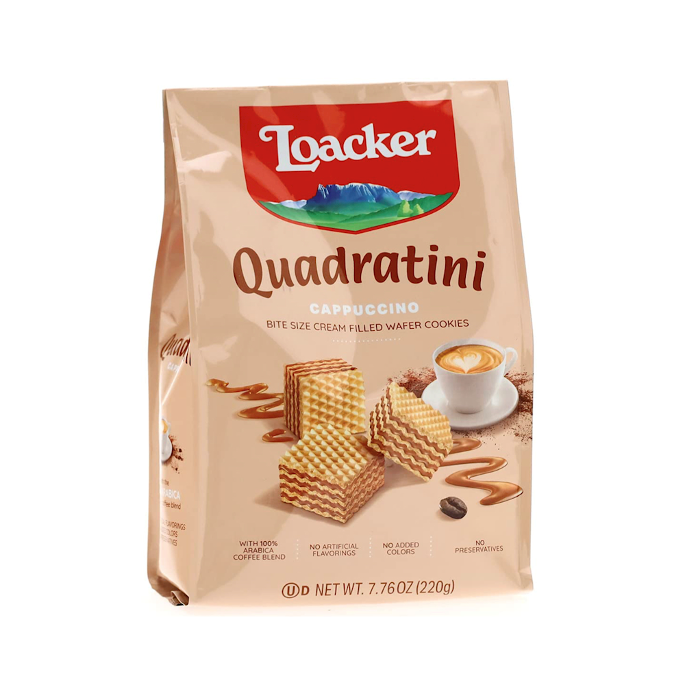 LOACKER WAFER 6PK CAPACUINO