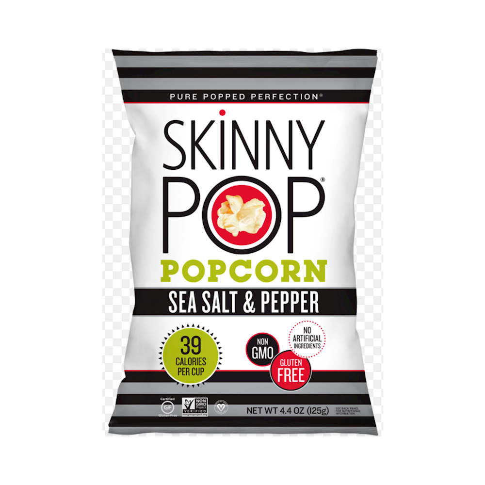 Skinny Popcorn 4.4oz 12pk SALT & PEPPER