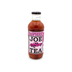 Joes Tea GLASS 12pk RASPBERRY