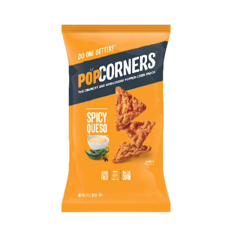 Popcorner Chips Large 5oz 12pk SPICY QUESO