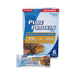 PURE PROTIEN BAR 6PK CARAMEL