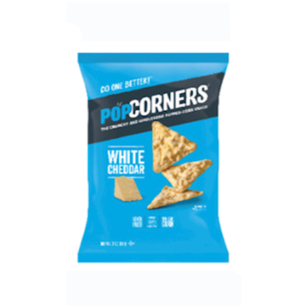 Popcorner Small 40pk WHITE CHEDDAR