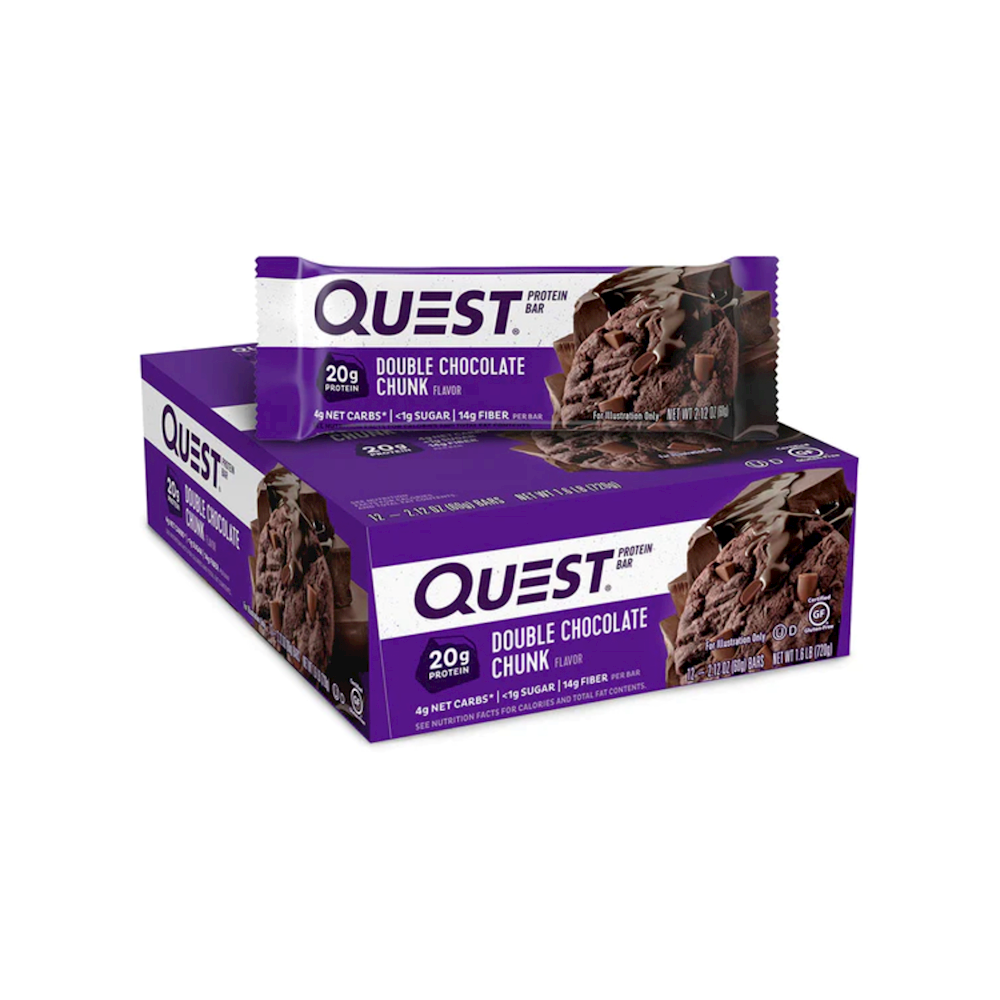 QUEST BAR 12PK DOUBLECHOCO