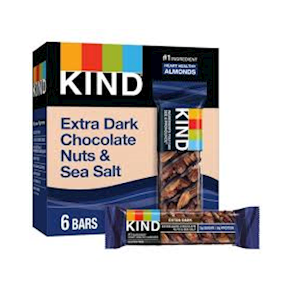 Kind Bar 12pk DARK CHOCOLATE NUTS SEA SALT