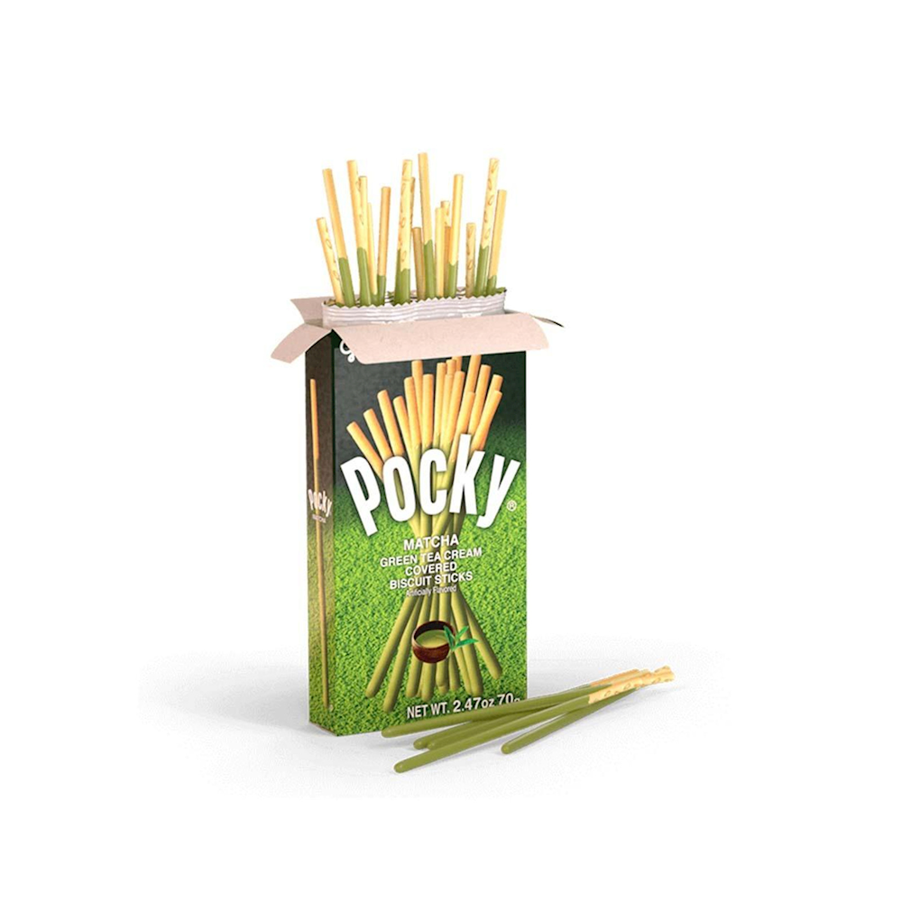 POCKY STICKS LARGE 10 PK GREEN