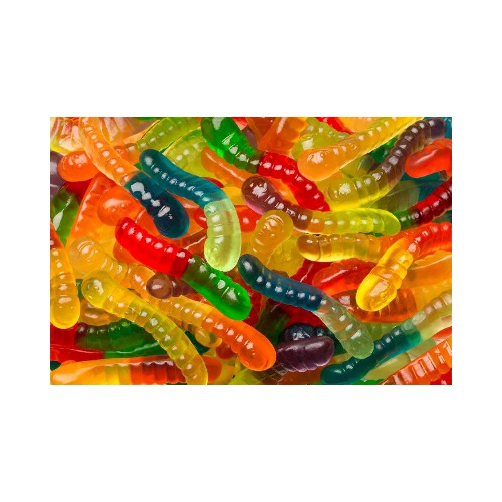 Terra Fina Gummy Worms 11oz 8pk