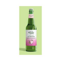 Moshi Sparkling Matcha 12oz 12pk WHITE STRAWBERY