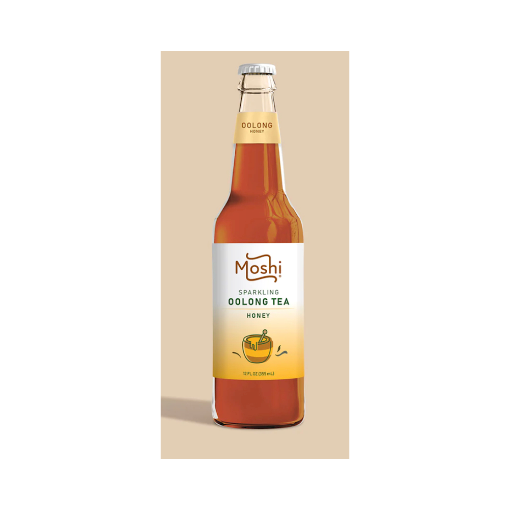 Moshi Sparkling Oolong Drink 12oz 12pk HONEY