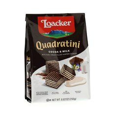LOACKER WAFER 6PK COCOA MILK
