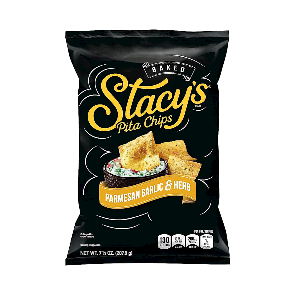 Stacys Chips 7.3oz 12pk PARMESAN GARLIC