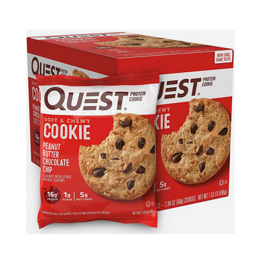 QUEST COOKIES 12PK CHOCO PEANUT