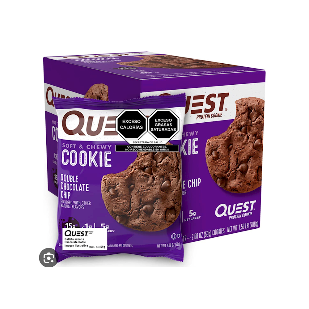 QUEST COOKIES 12PK DOUBLE CC