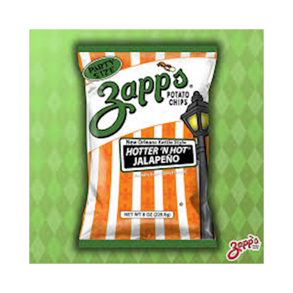 ZAPS CHIPS SMALL JALAPENO 25PK