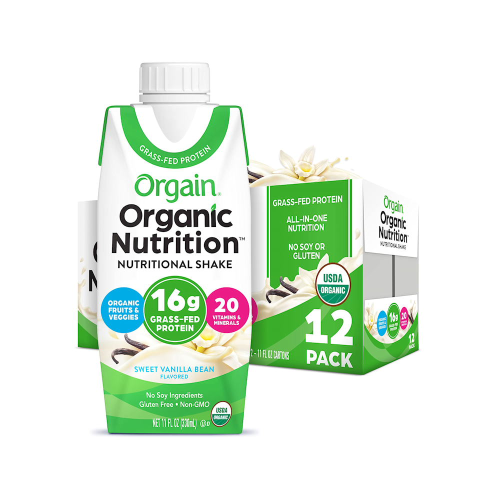 ORGAIN SHAKE 11oz 12pk VANILLA