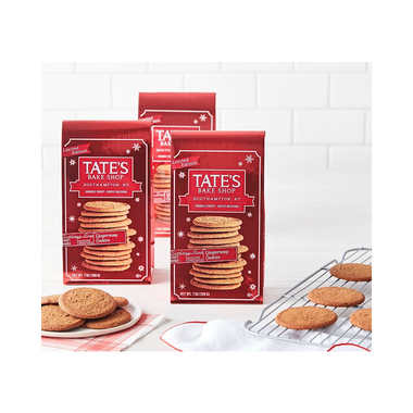 TATES COOKIES 12PK 7OZ GINGERSNAP